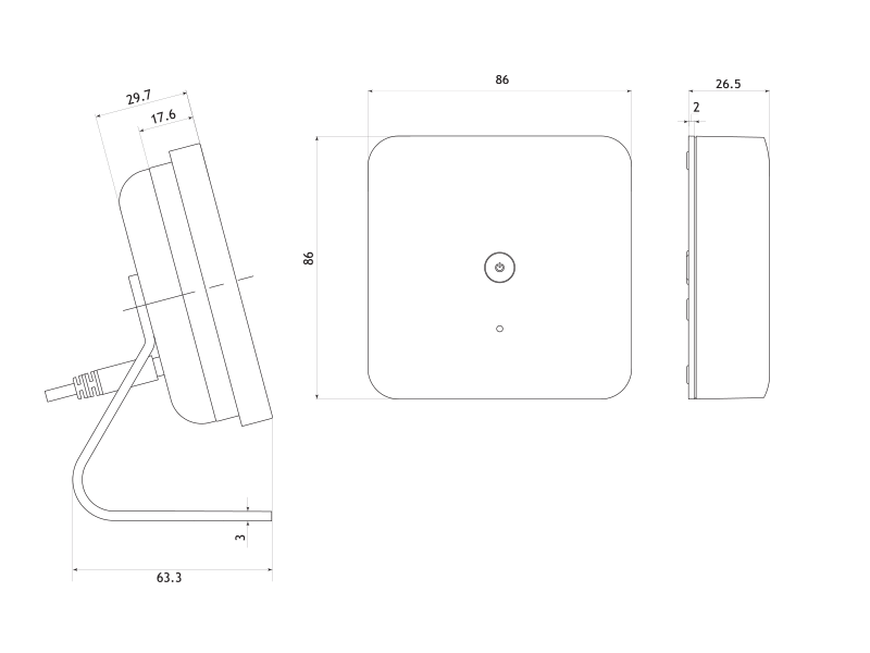 5ie thermostat drawing design