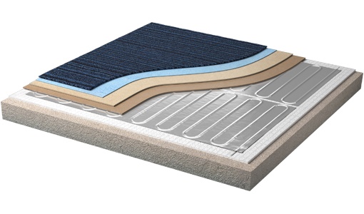 overlay underfloor heating